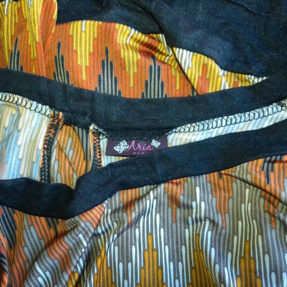 Aria, Orange/Yellow/black T-shirt - Picture 8 of 8